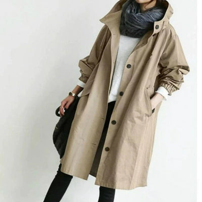 Mandy - Elegante trench impermeabile