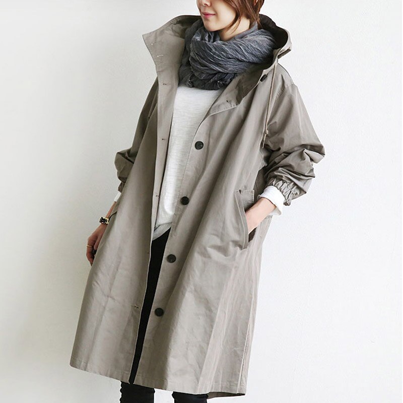 Mandy - Elegante trench impermeabile