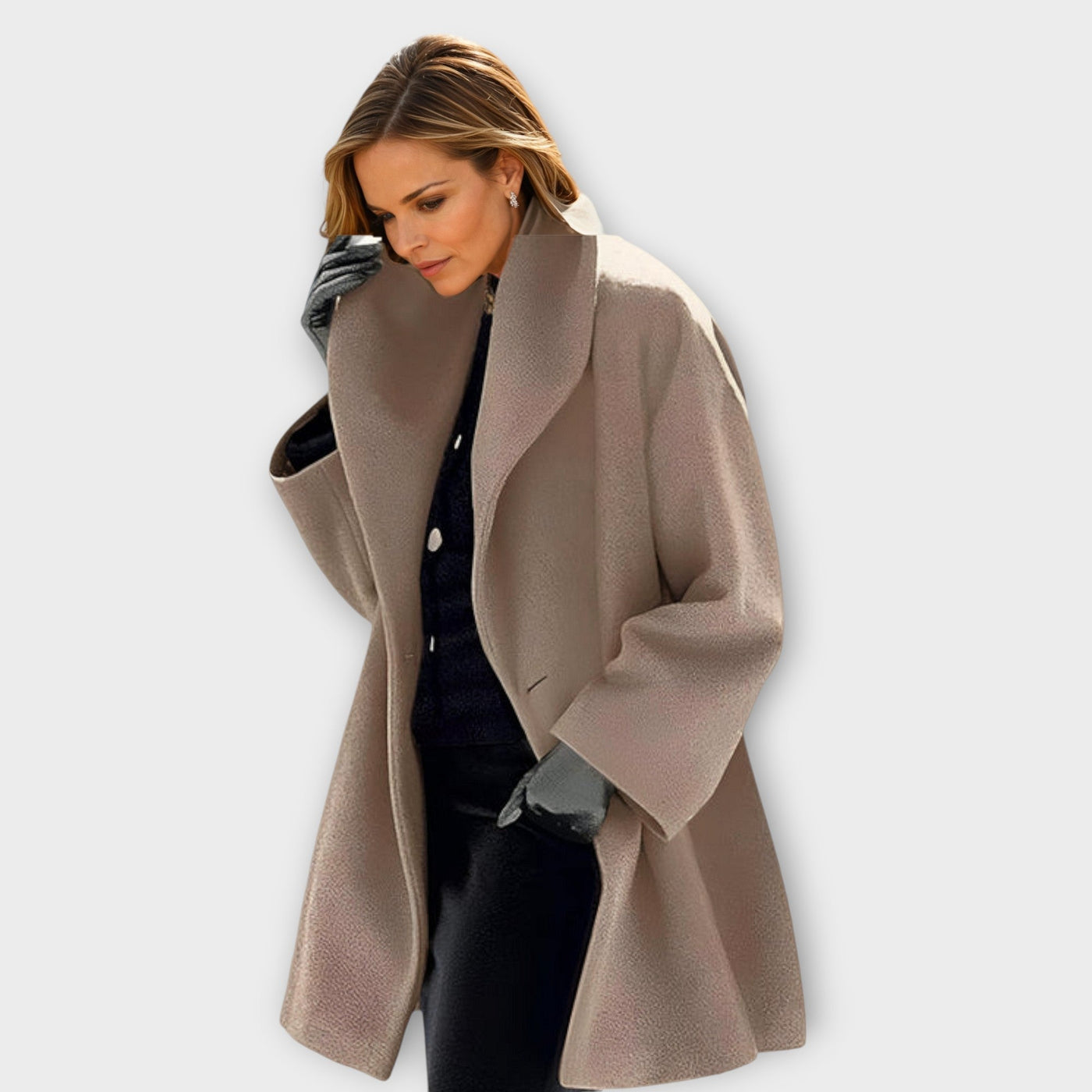 Emma - Cappotto di Lana Premium Antivento