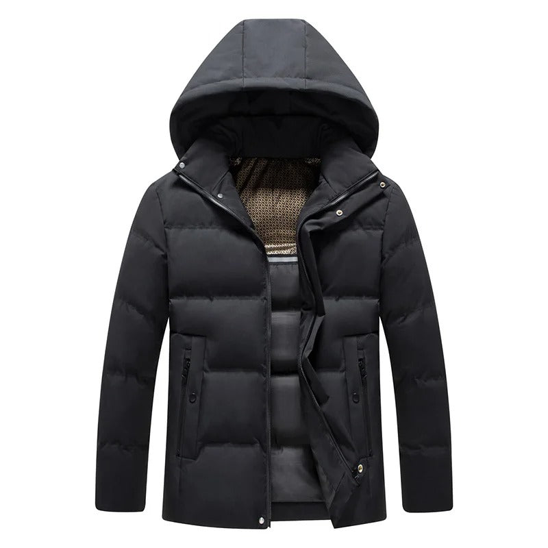 Giacca in Pile Elegante con Cappuccio
