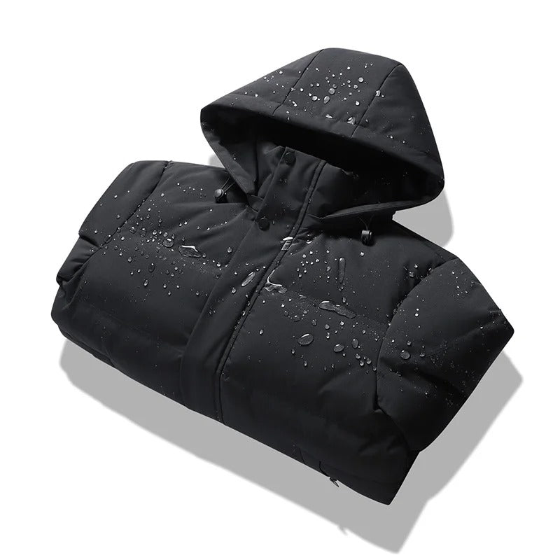 Giacca in Pile Elegante con Cappuccio