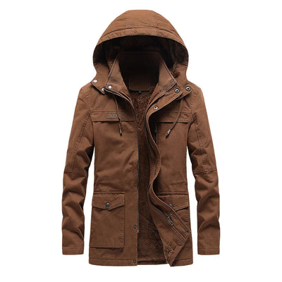 Giacca Invernale Casual in Cotone
