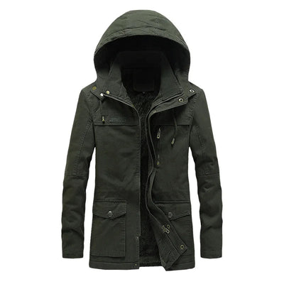 Giacca Invernale Casual in Cotone