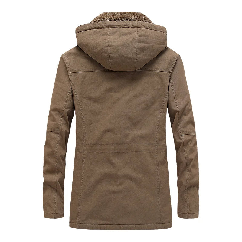 Giacca Invernale Casual in Cotone