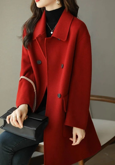 Elisa - Cappotto invernale da donna in lana