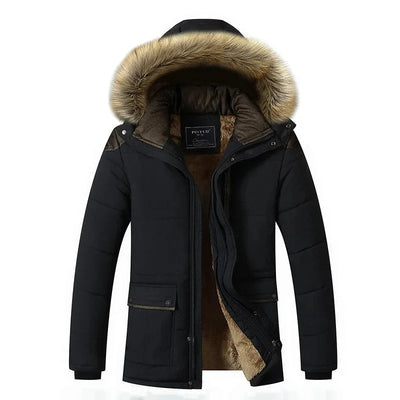 Giacca Invernale Elegante in Pile Imbottito