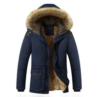 Giacca Invernale Elegante in Pile Imbottito