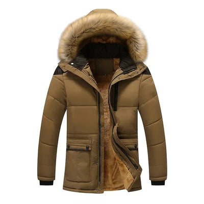 Giacca Invernale Elegante in Pile Imbottito