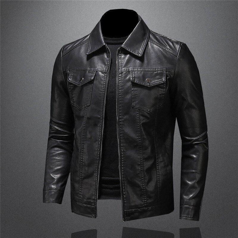 Giacca in Pelle Alessandro